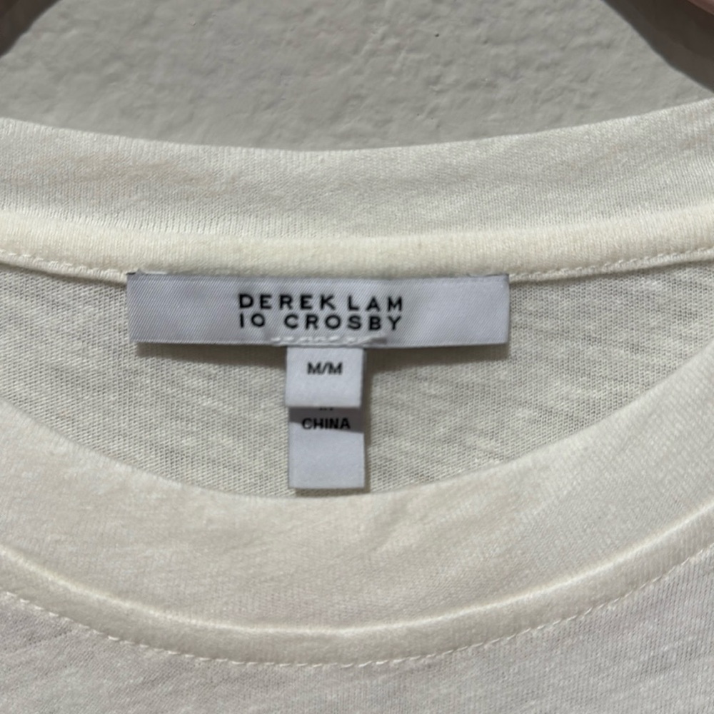 Derek Lam Jay Ruffle Hem‎ T-Shirt Dress - Picture 8 of 11